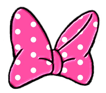 minnie mouse pink bow template