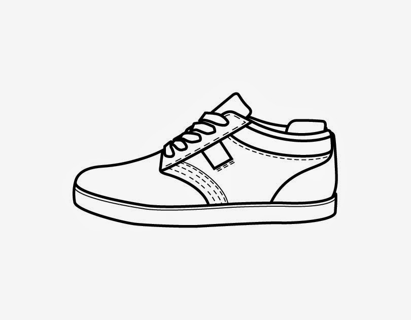 kids shoe illustration