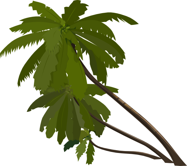 Three Palm Trees clip art - vector clip art online, royalty free 