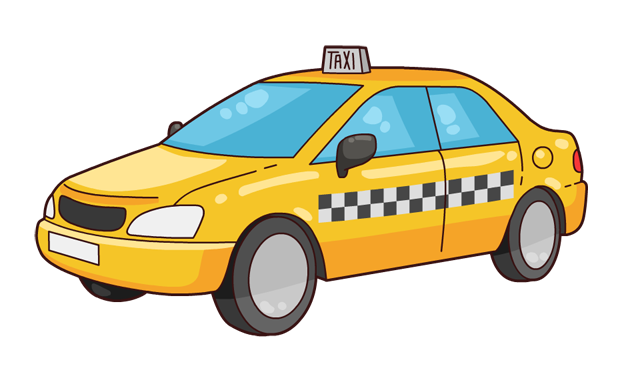 Free to Use  Public Domain Taxi Clip Art