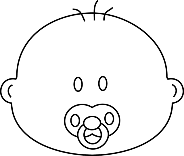 free-baby-face-outline-download-free-baby-face-outline-png-images