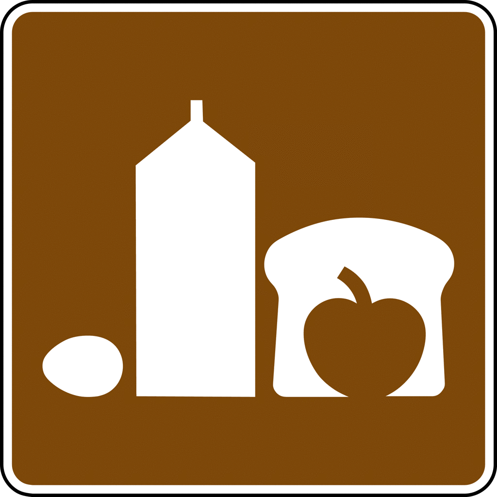 Dairy, Egg & Bakery Food Icons - Nutritional & Grocery Signage