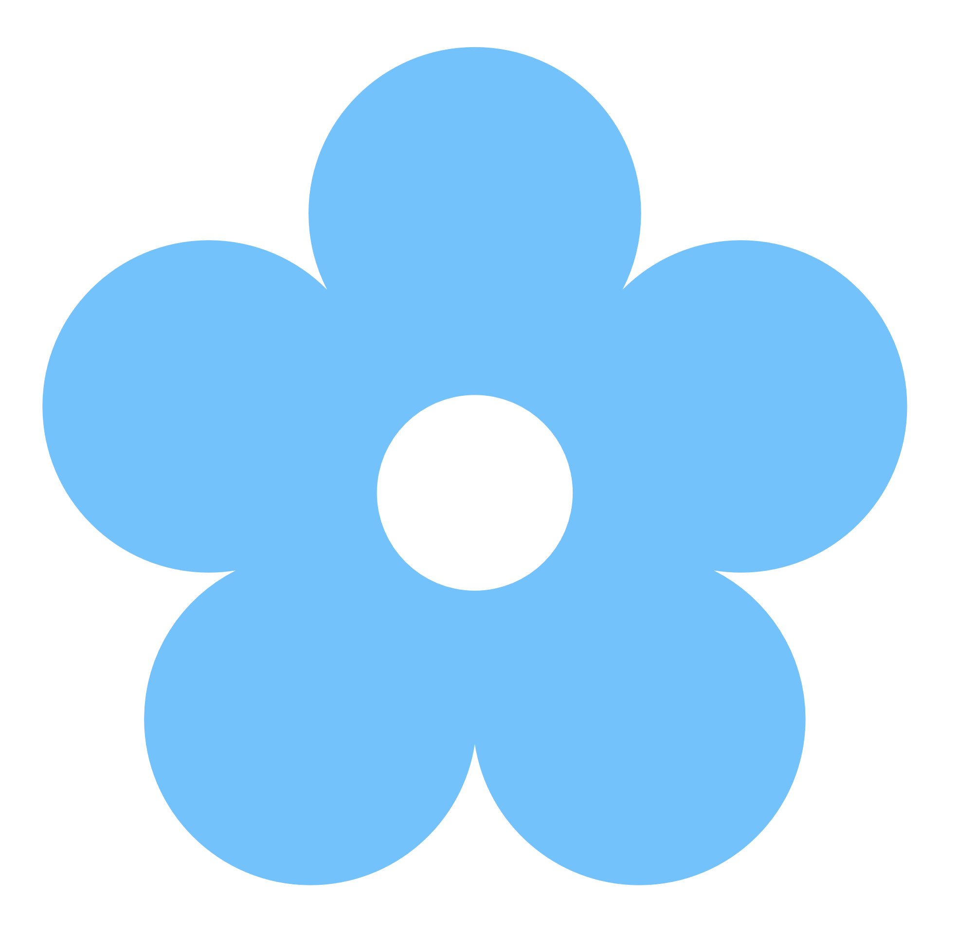 Free Blue Flower Clip, Download Free Blue Flower Clip png images, Free