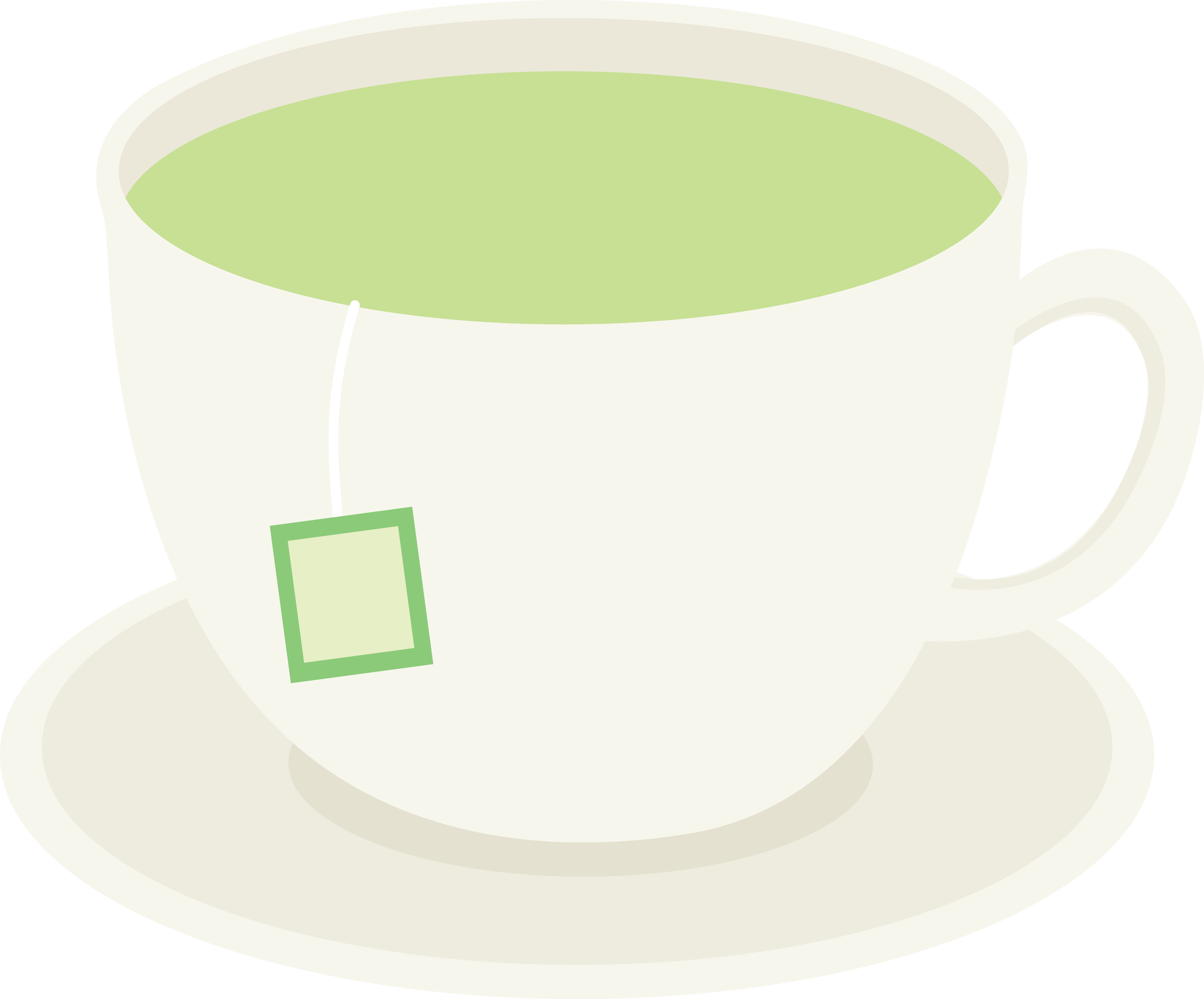 Cup of Healthy Green Tea - Free Clip Art