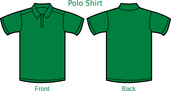 clip art polo shirt