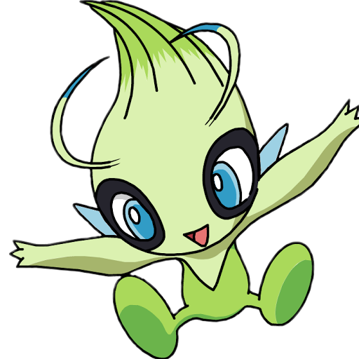 pokemon celebi png - Clip Art Library