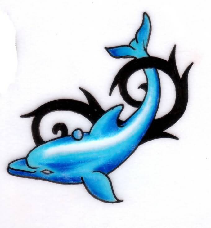 Amazon.com : Dopetattoo Lasting 1-2 Weeks Eye Juice Temporary Tattoo Ink  Semi Permanent for Adults Woman Two Dolphins Dolphin Animal Black Fish  Couple Navy Blue that Look Real Men Women Chest Neck