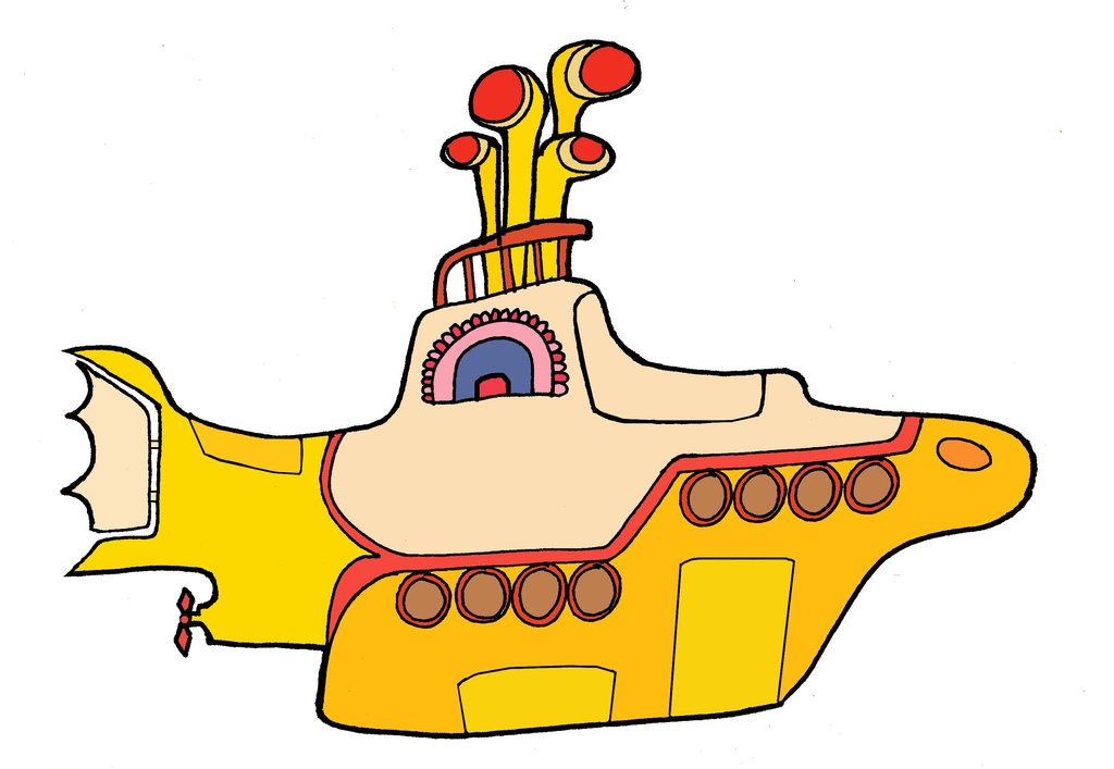 yellow submarine clipart - Clip Art Library