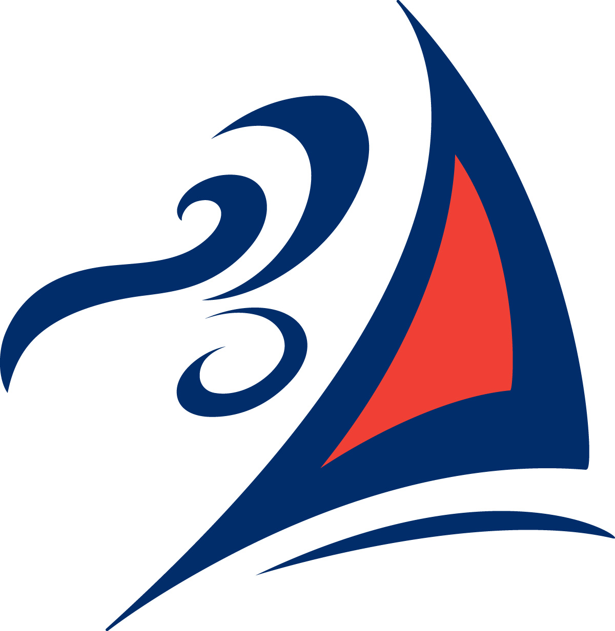 sailboat racing logo
