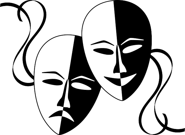 Comedy and Tragedy Masks - Classic Symbols of Theater and Drama