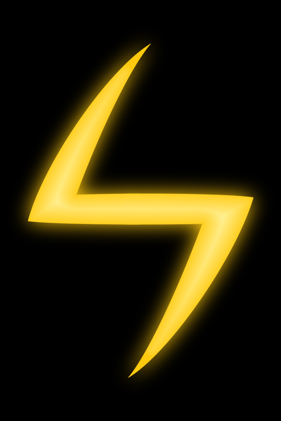 Ms Marvel Lightning Bolt Logo by pythonxix on Clipart library