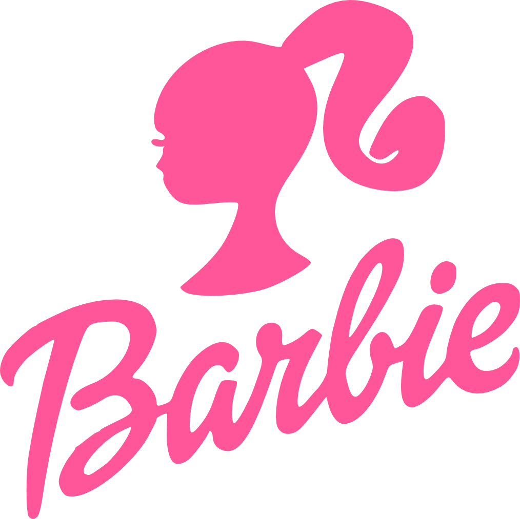 barbie silhouette vector