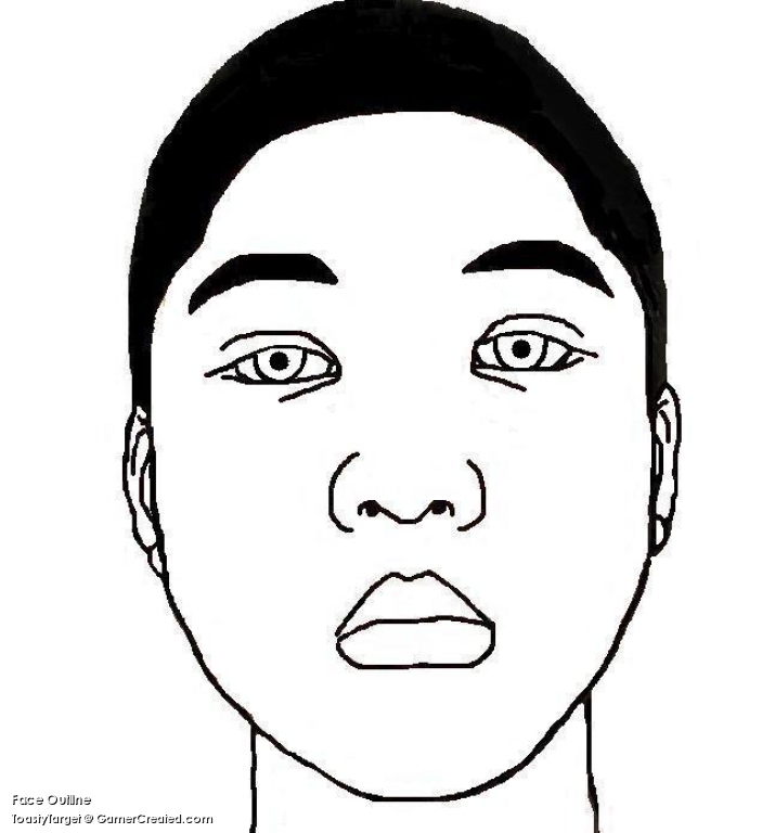 Free Human Face Outline, Download Free Human Face Outline png images