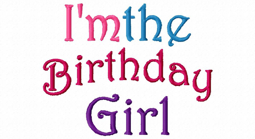 im the birthday girl