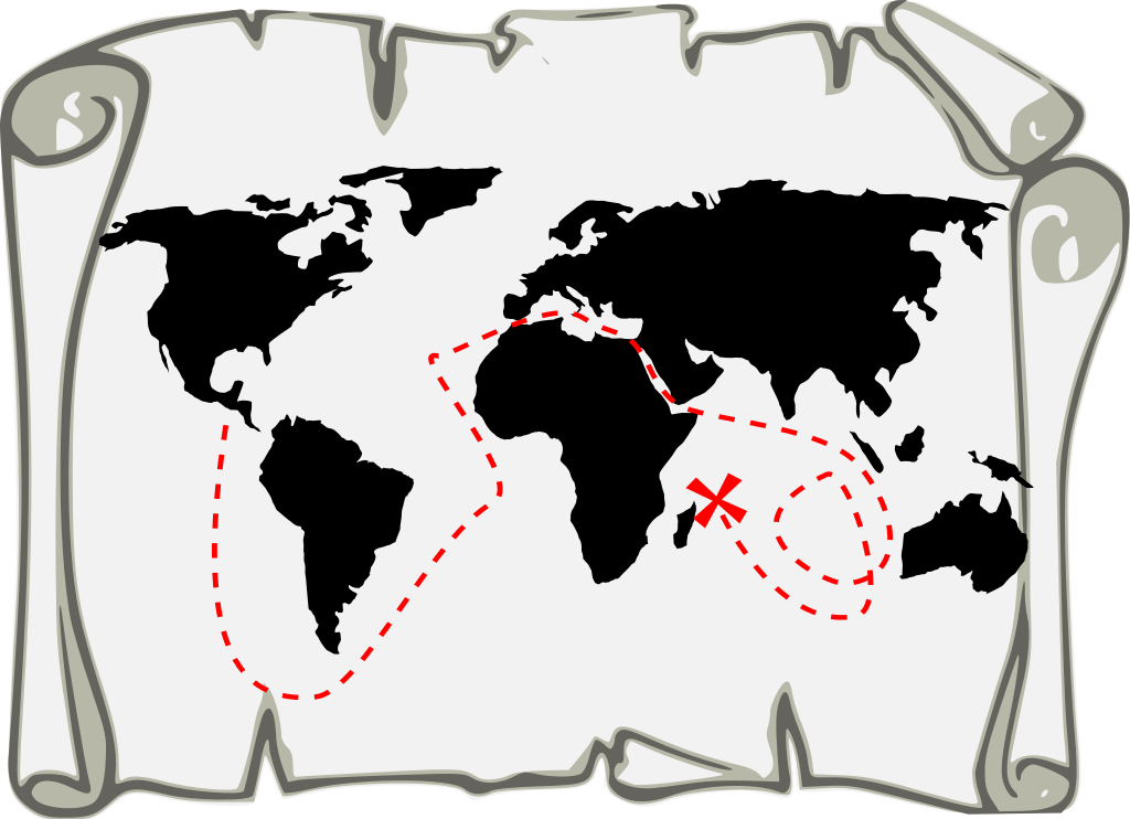 File:Treasure map - black - Wikimedia Commons