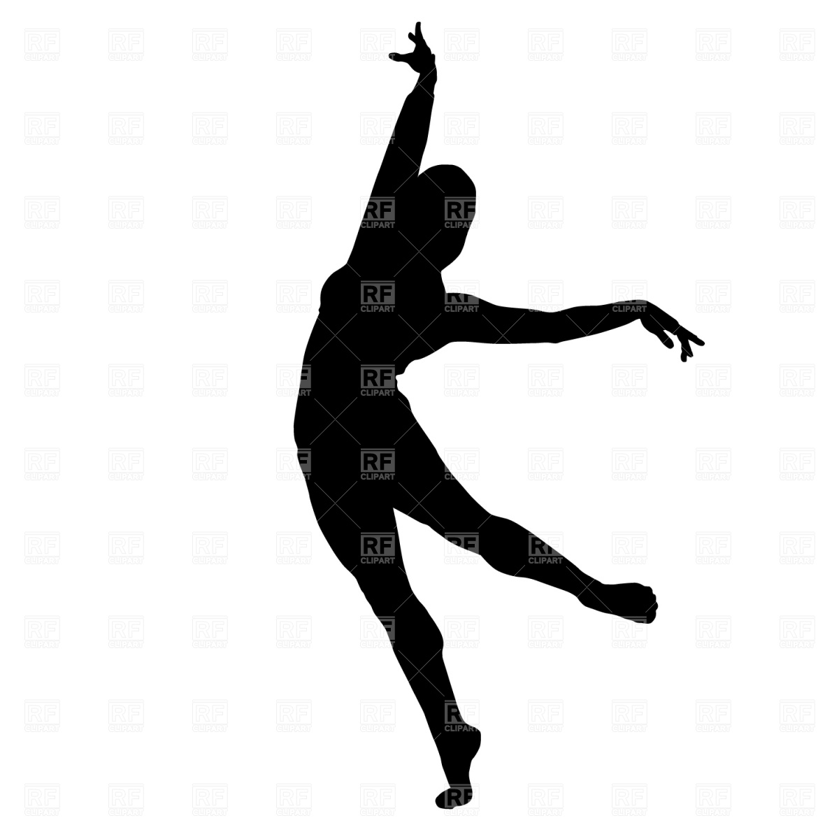 Dancer Silhouette Clip Art | Clipart library - Free Clipart Images