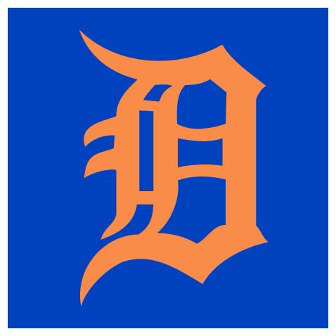 Detroit Tigers Logo White Clip Art Library