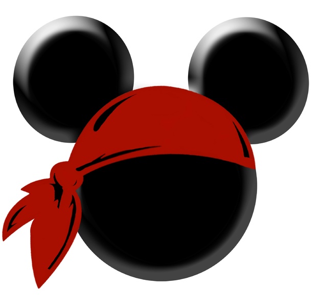 mickey mouse pirate head png