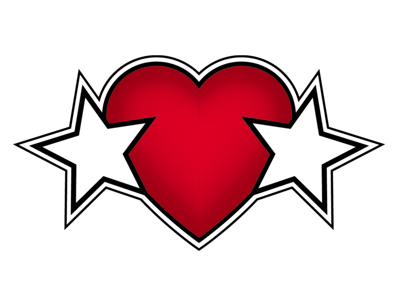 Free Stars And Hearts Tattoo Designs, Download Free Stars And Hearts ...