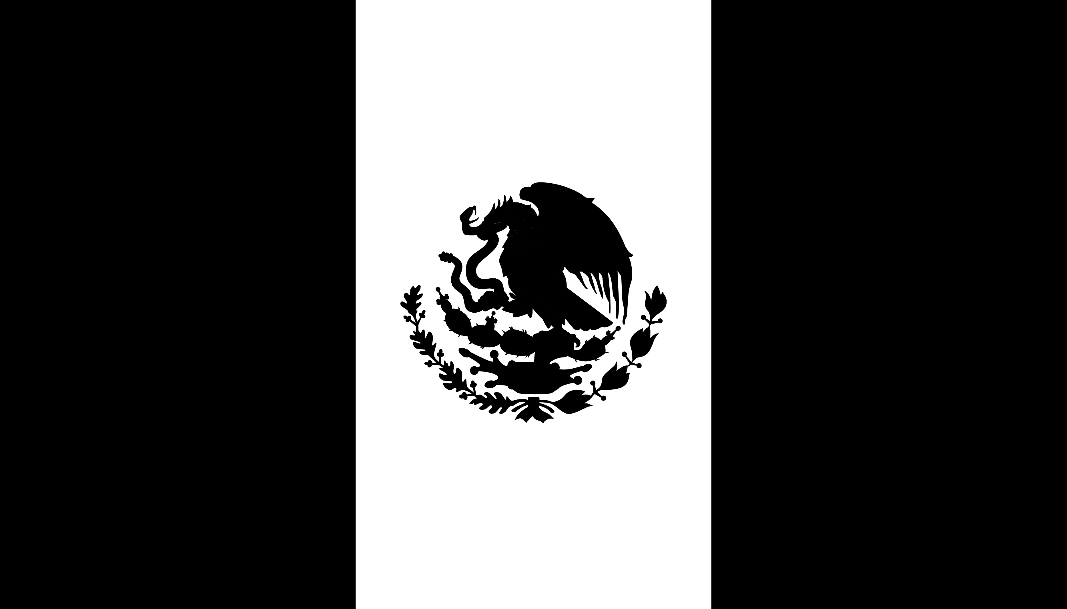 Mexico Flag Black And White Vector Awesome Free Vector Images | My XXX ...
