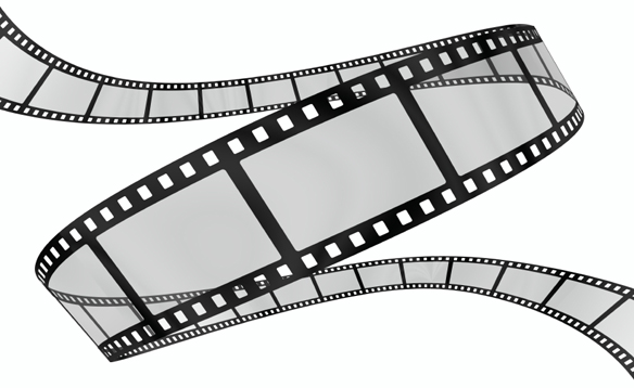 Film Strip Image - Classic Cinematic Symbol for Media & Video Content