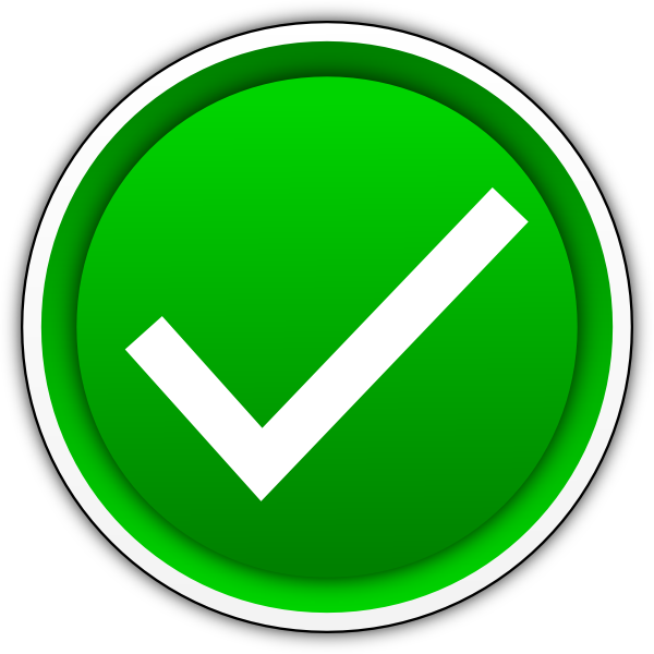Success Checkmark Icon - Confirmation and Approval Symbol