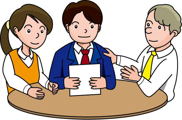 Professional Team Meeting Illustration - Collaborative Business Discussion
