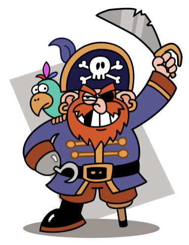 Cartoon Pirates - Clipart library