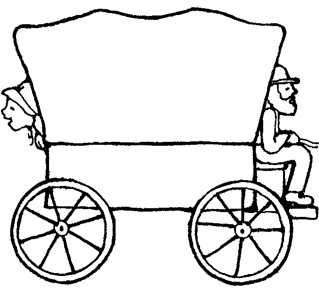 Covered Wagon Clipart - Clipart library