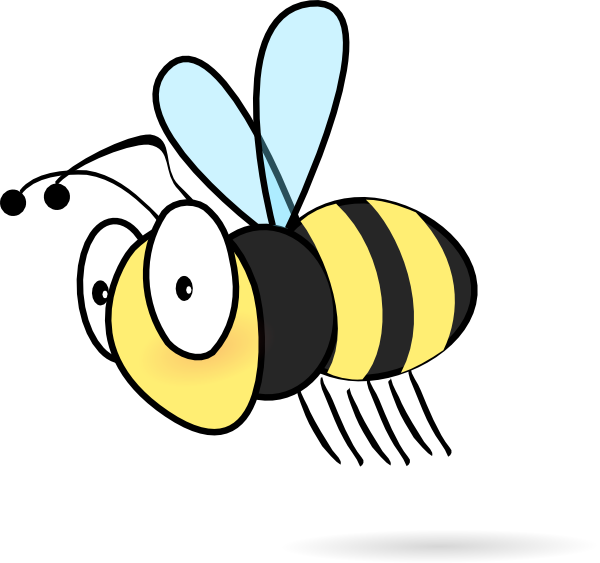 Bee clip art - vector clip art online, royalty free  public domain