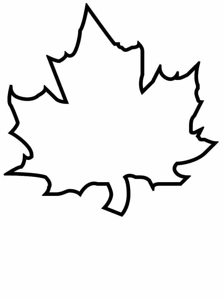Leaf Template Clip Art Library