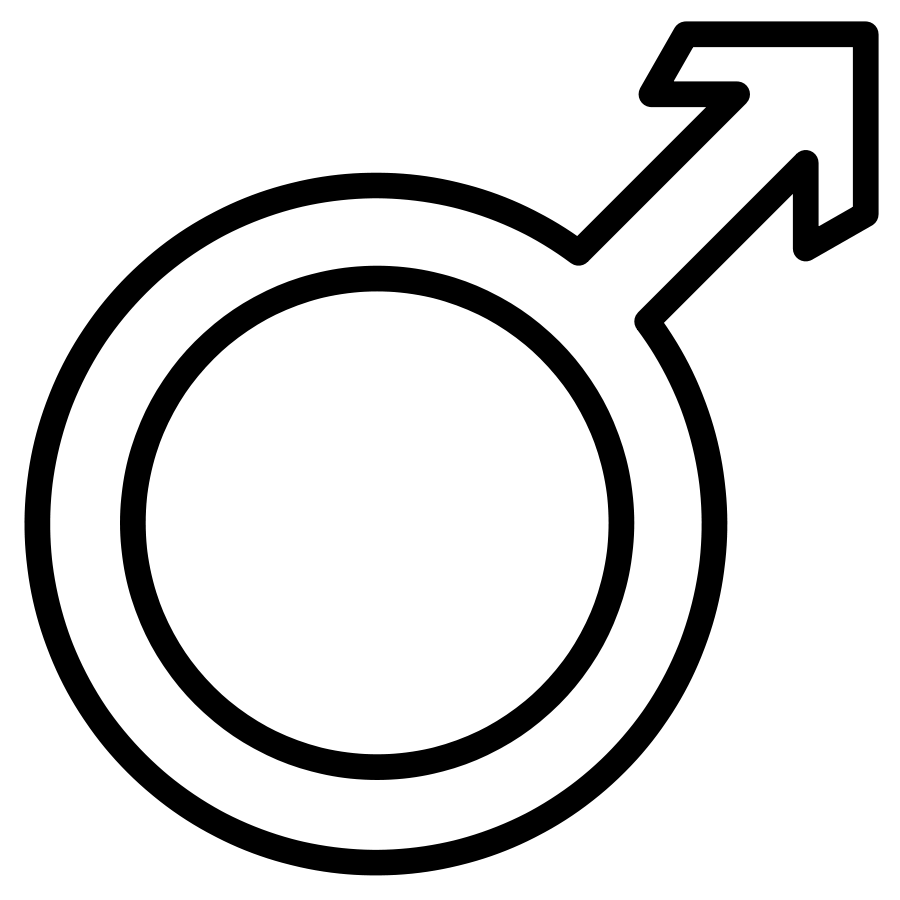 Male Symbol Clipart, vector clip art online, royalty free design 