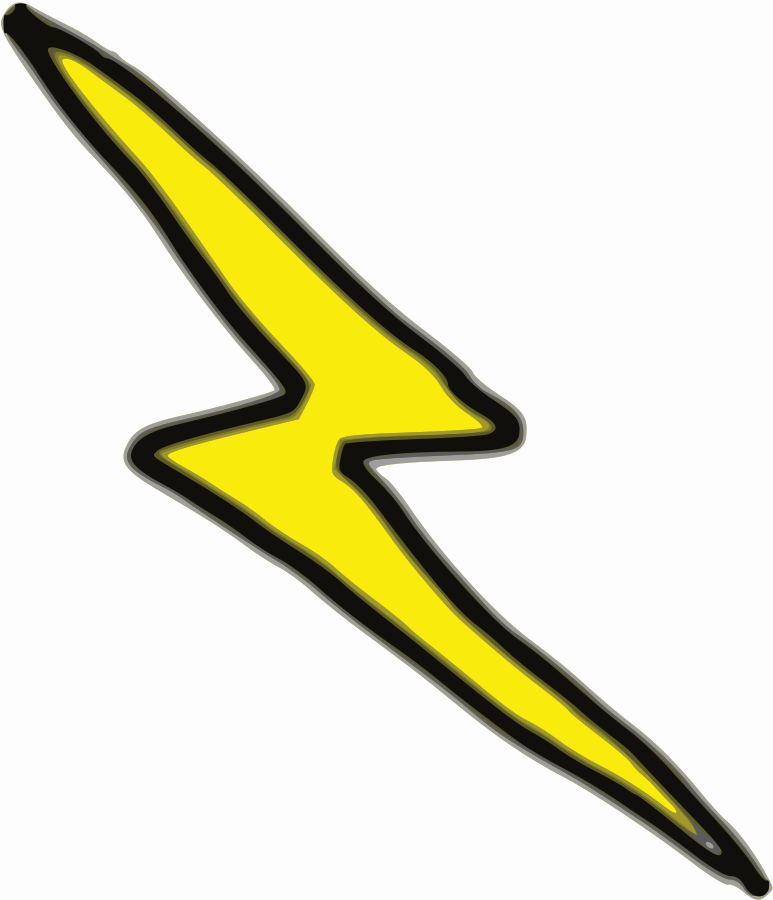 Cheap Lightning Bolt Clipart, vector clip art online, royalty free 