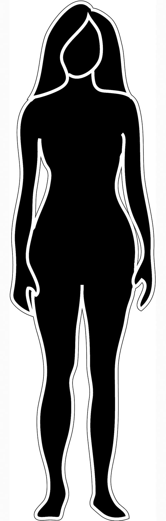 Female Body Outline 
