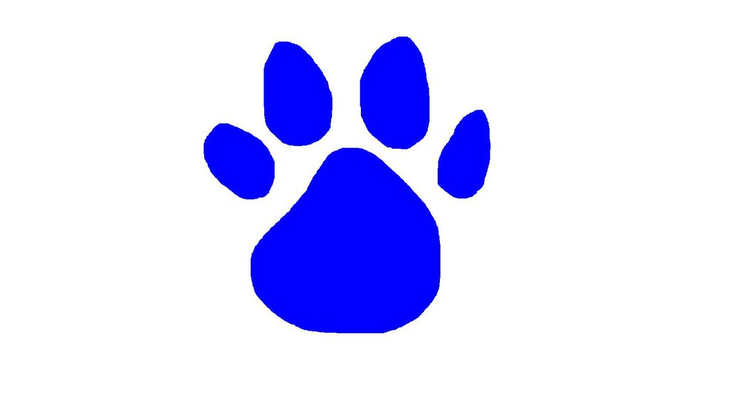 Blue Paw Print Icon - Free Vector Graphic for Pet Brands & Logos