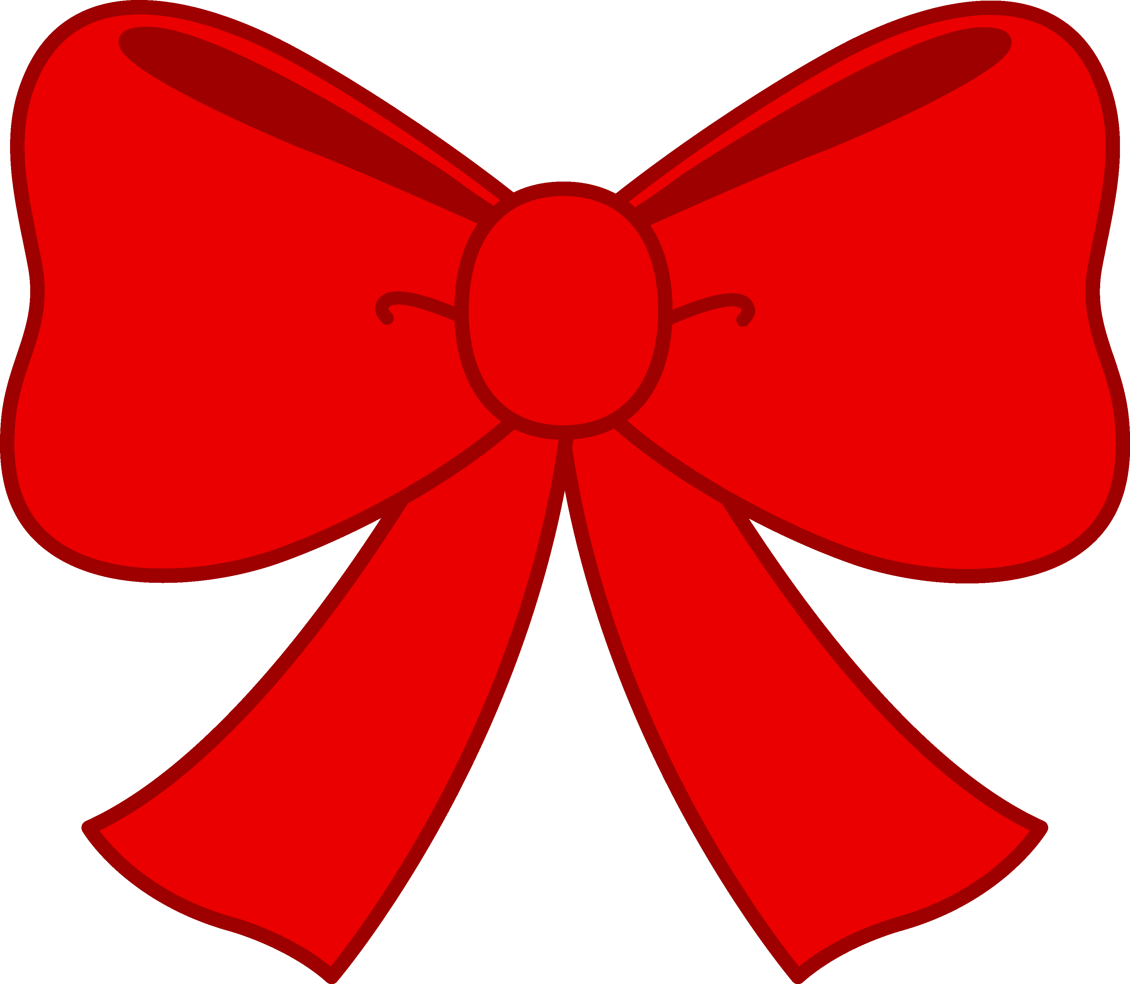 Red Bow Clip Art at - vector clip art online, royalty free & public domain, Red  Bow 
