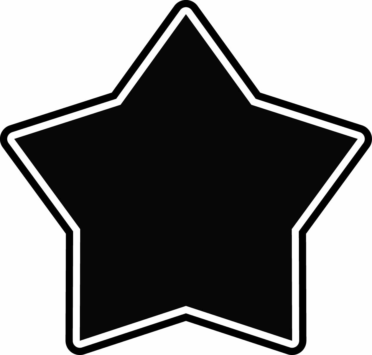 Black Star Outline | Clipart library - Free Clipart Images