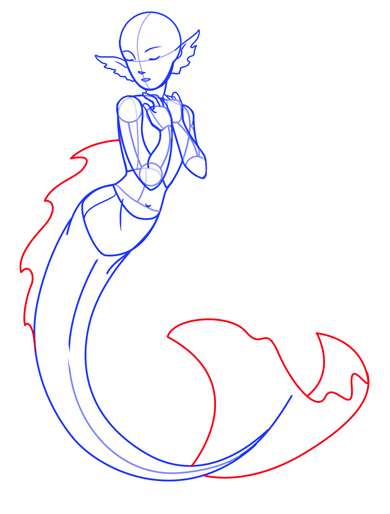 Tail Legendary creature Mermaid Anime, Mermaid, legendary Creature,  fictional Character png | PNGEgg
