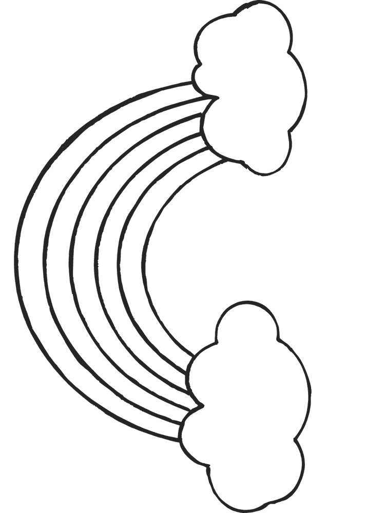 Coloring Pages Rainbow 473 | Free Printable Coloring Pages