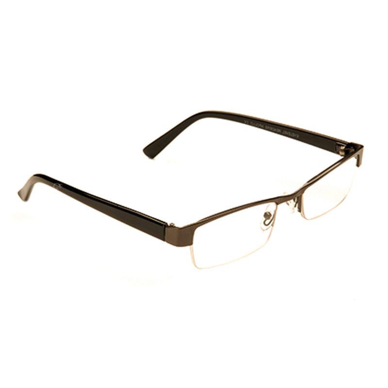 Stylish Metal Eyeglasses - Lightweight Rectangular Frame for Men & Women