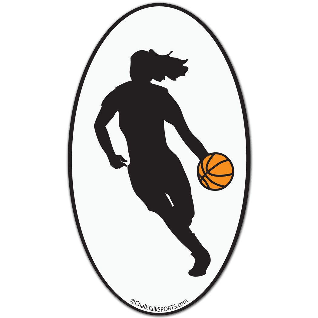 Basketball Wallpaper | Female Basketball Silhouette Wallpaper 