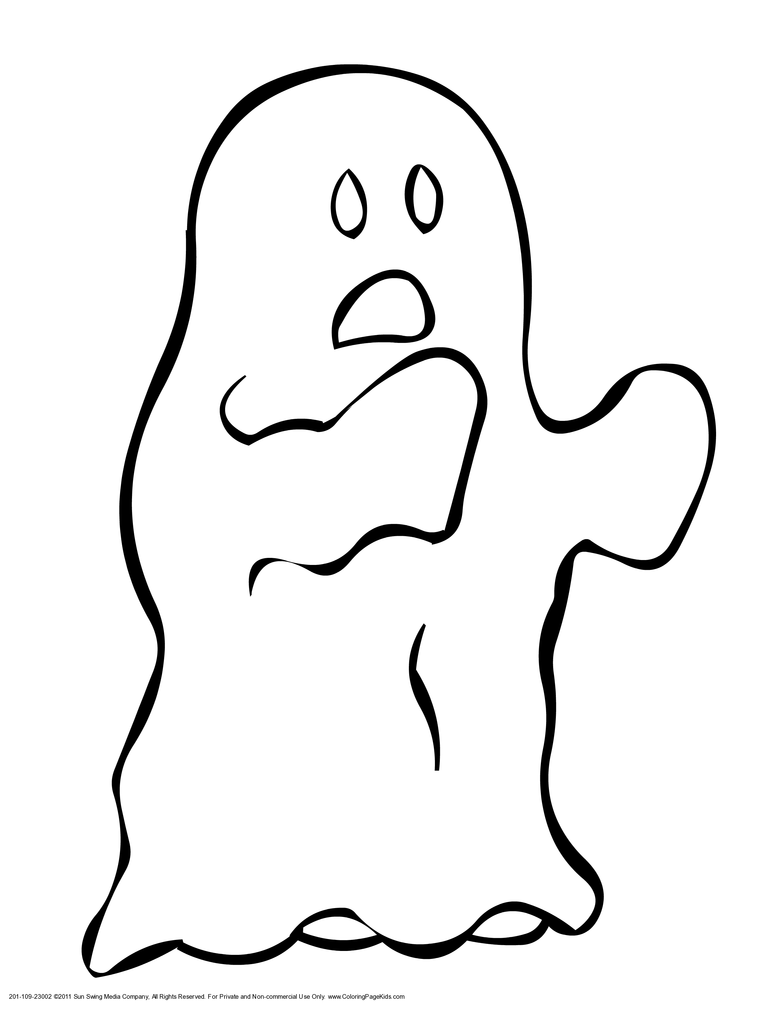 Halloween Ghost Coloring Pages | Halloween Wallpapers 2014