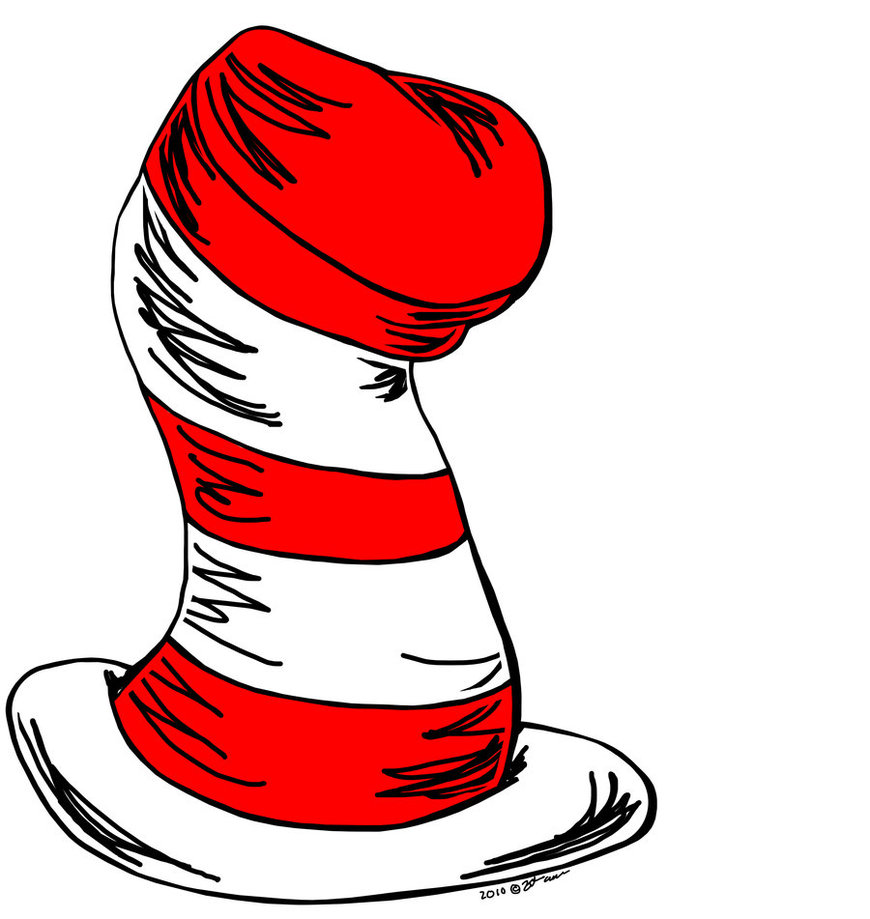 Cat And The Hat Hat Template