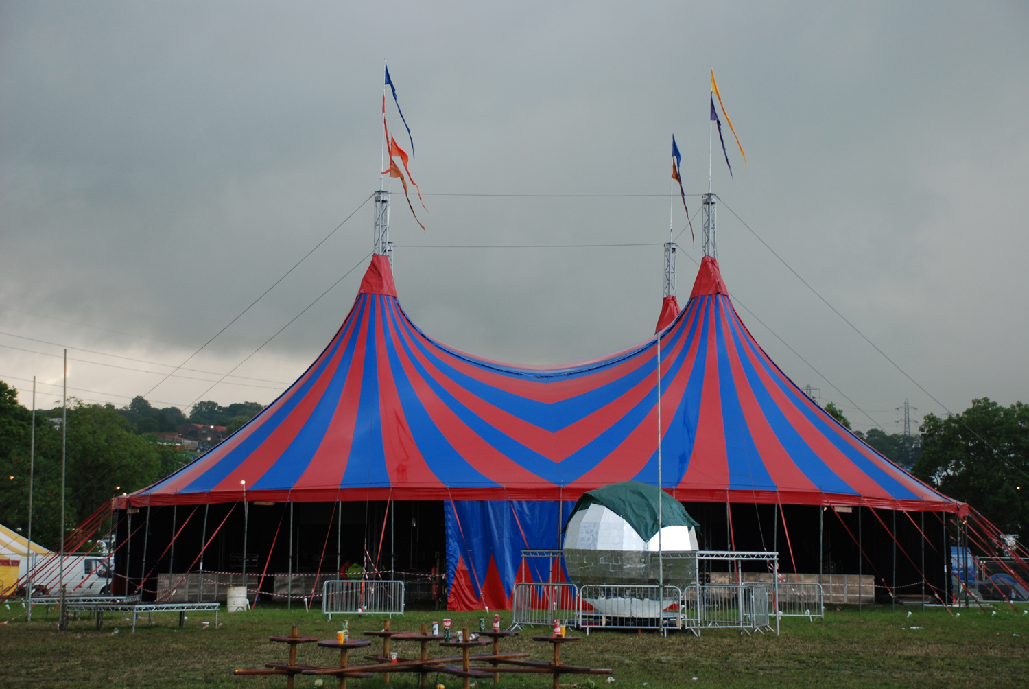 32m Circus Tent - Mobile Structures Circus Tent 32m