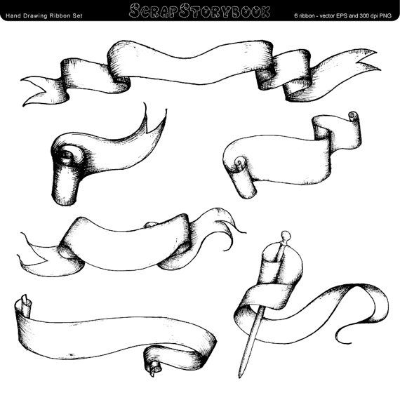 easy to draw ribbon - Clip Art Library