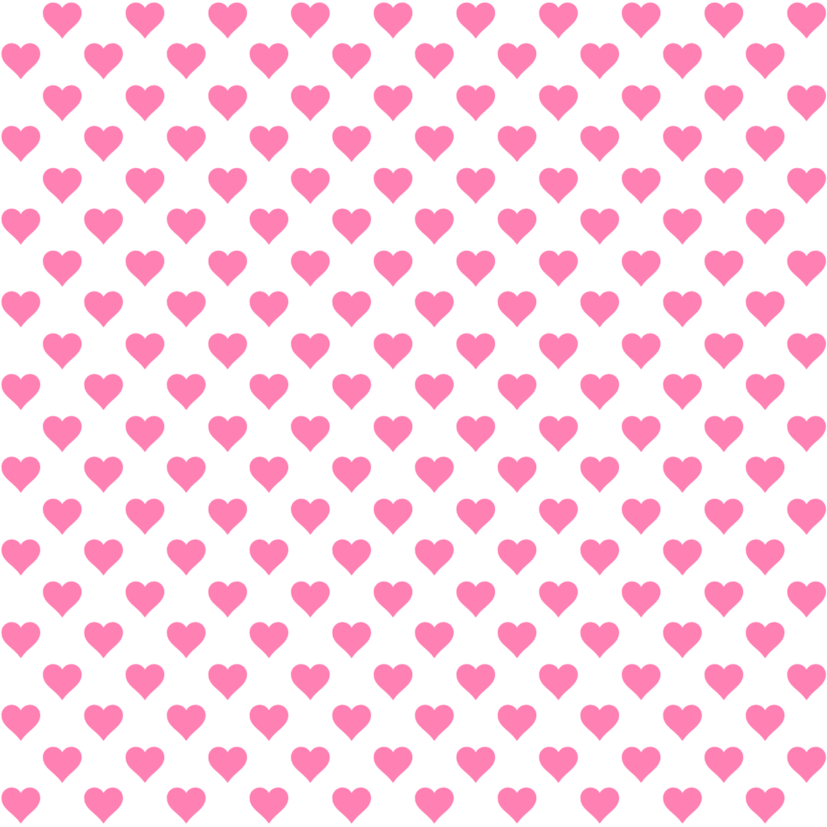 Free digital Valentines heart scrapbooking papers and border 