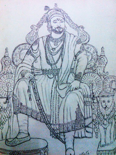 How to draw Shivaji Maharaj Face, Chatrapati Shivaji Maharaj drawing, Shivaji  drawing, for beginners - YouTube