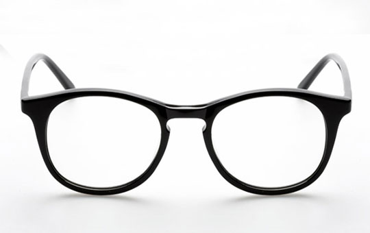 Stylish Round Black Eyeglasses - Modern Frame Design for Everyday Wear