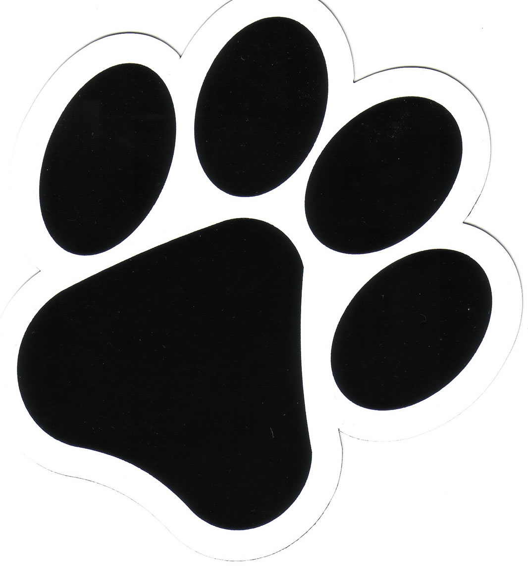 Cat Footprint - Clipart library