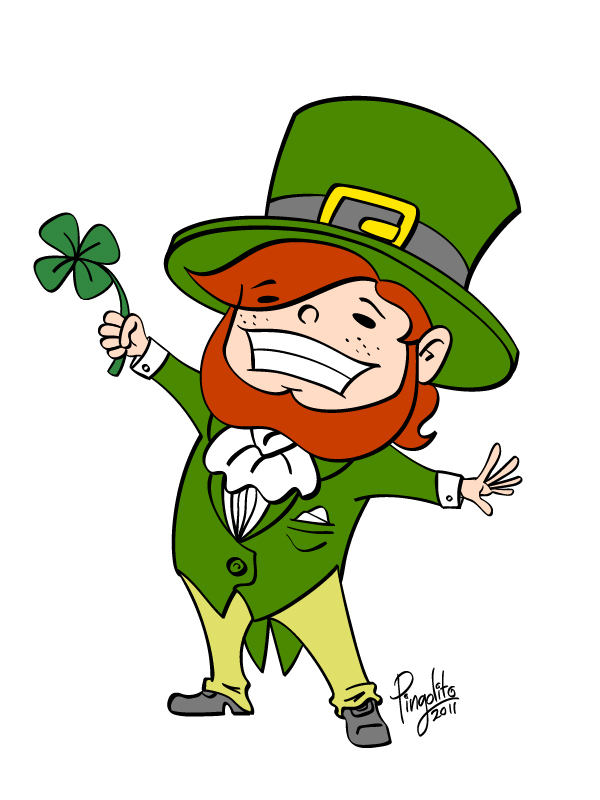 Good Luck Leprechaun by pingolito on Clipart library